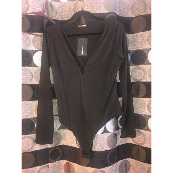 Fashion Nova Tops - Black long sleeve bodysuit Fashion Nova Tops - Black long sleeve bodysuit